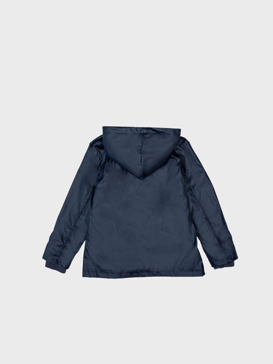 Picture of ND3835-HIGH QUALITY BOYS WARM RAIN JACKET IN NAVY